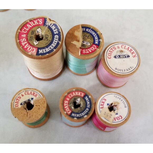 Vintage Thread lot 43 items - Picture 6 of 8